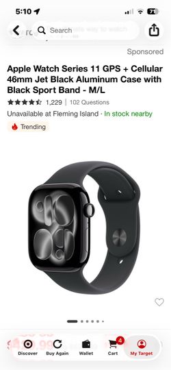 Apple Watch 11 46mm Brand New
