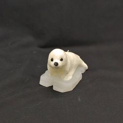 Vintage Baby Seal Candle