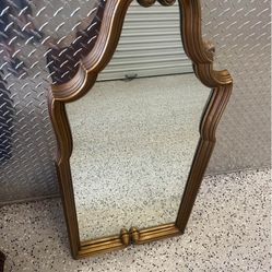 Vintage Mcm Gilt Mirror