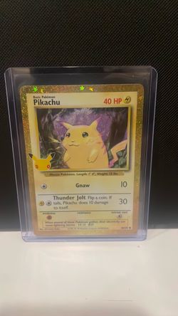 Pikachu 30th classic collection