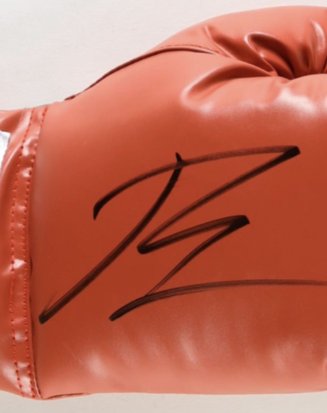 Ryan Garcia Signed Everlast Red Boxing Glove Beckett COA