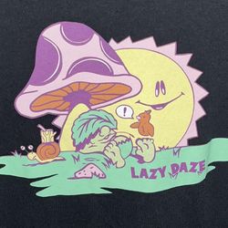 Really Cool Y2K Coded Pre Loved Skate Tee Shirt Lazy Daze