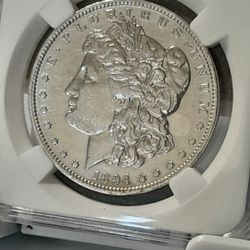 1894-O Morgan Silver Dollar. Key Date/low Mintage/high Grade