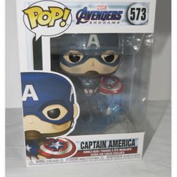  Funko Pop Captain America #573, Avengers Endgame, New.