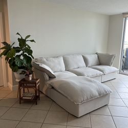 Beige Cloud Sectional (NEW SETS)