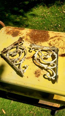 Wrought Iron Antique Brackets