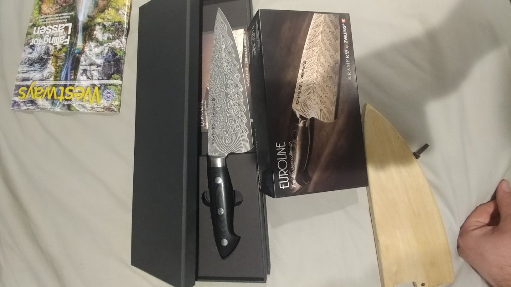 Bob Kramer 8inch chef knife Demascus