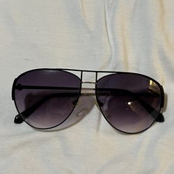Balmain Purple Aviator Sunglasses 