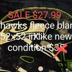 Seahawks Fleece Blanket 