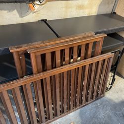 Baby Toddler Crib Wood