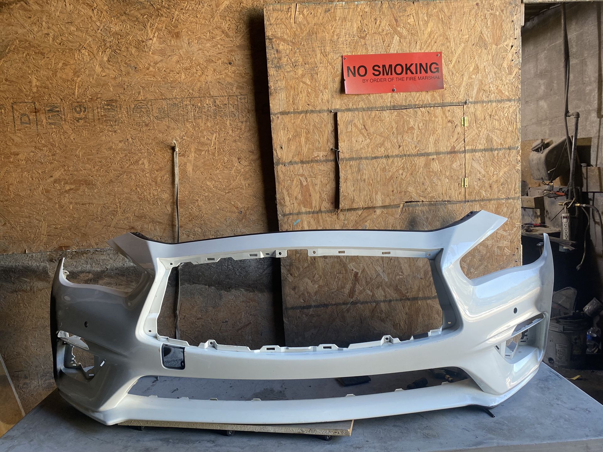 2018-2024 infiniti q50 front bumper