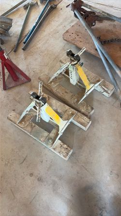 Greenlee reel jack stands with mounts