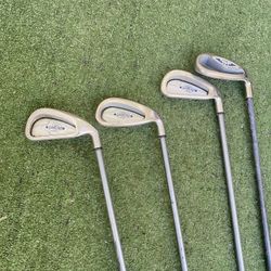 Callaway Golf Clubs 4,5,8 & PW Right Hand Graphite Shaft