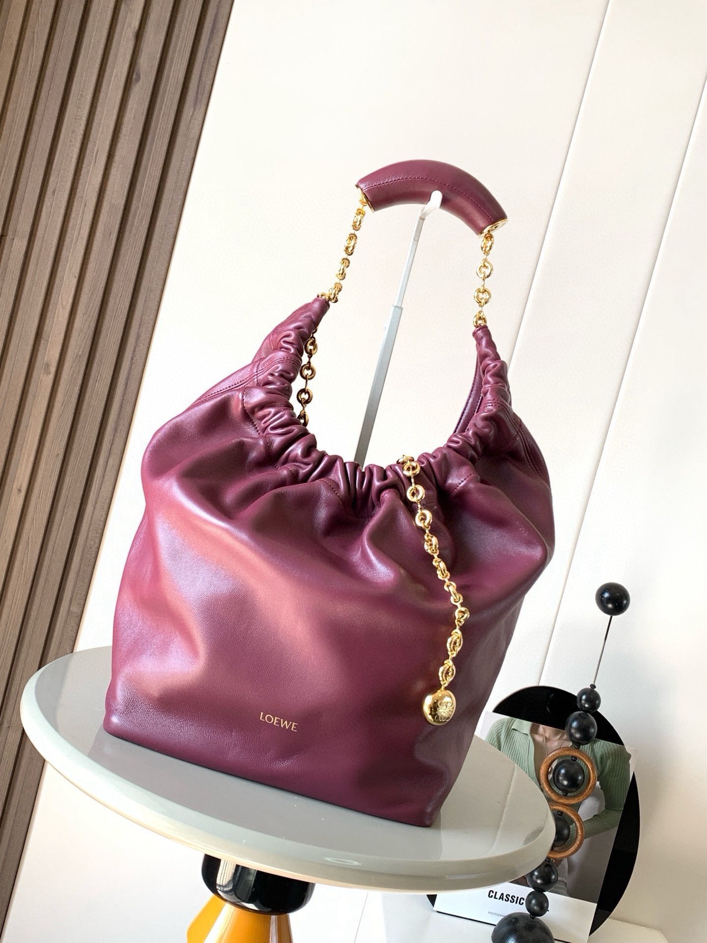 Mellow Sheepskin Squeeze Handbags Shoulder Bag