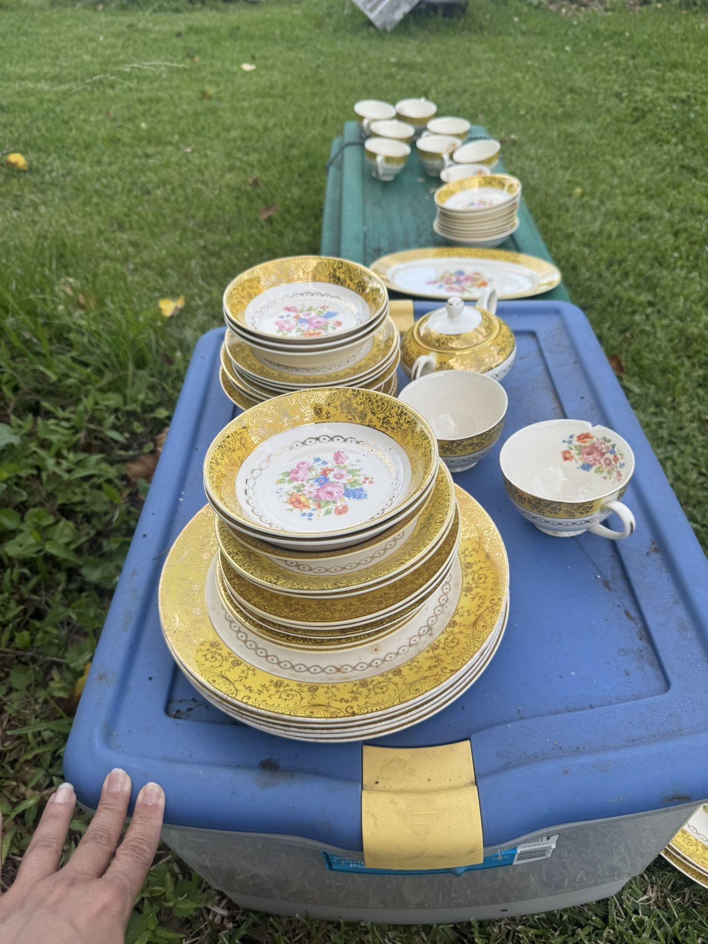 Frankie Keni China Dish. Antiquee