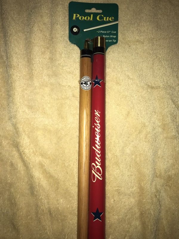 Vintage Budweiser Pool Cue