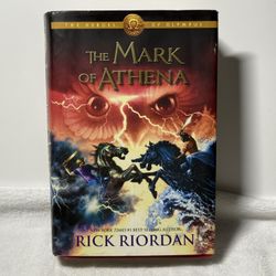 The Mark of Athena 1st Edition Hardcover Dust Jacket Heroes of Olympus Book 3