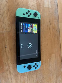 Nintendo Switch V1 - Animal Crossing edition