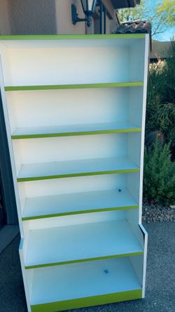 6 shelves bookcase