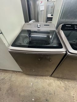 Samsung Black Stainless Washer and Dryer Set