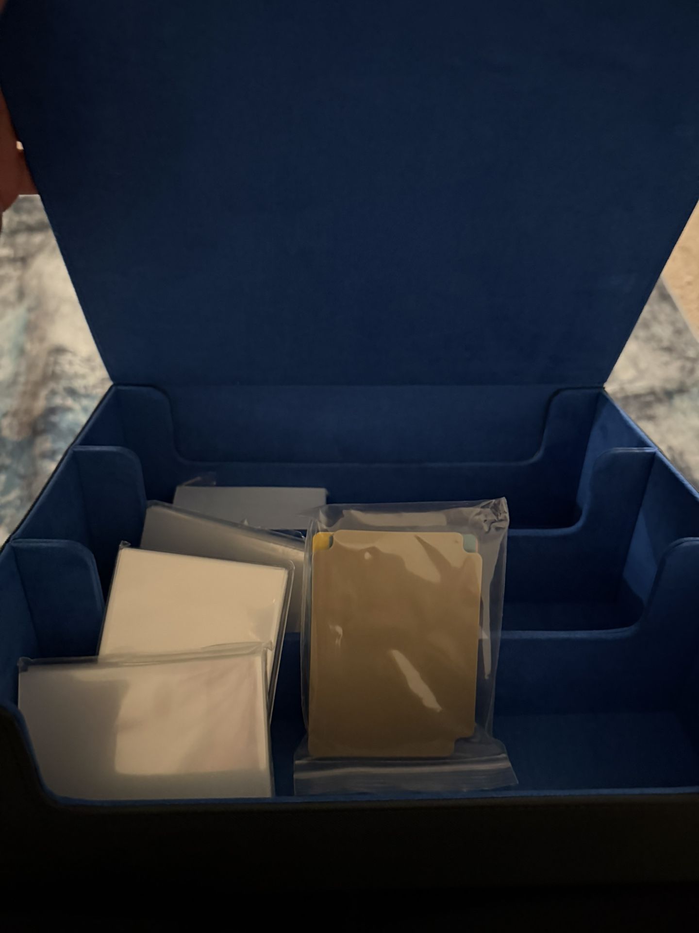 large capacity trading card storage box