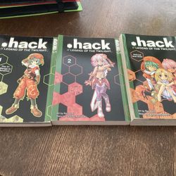 Dot Hack Legend Of The Twilight Manga 1-3