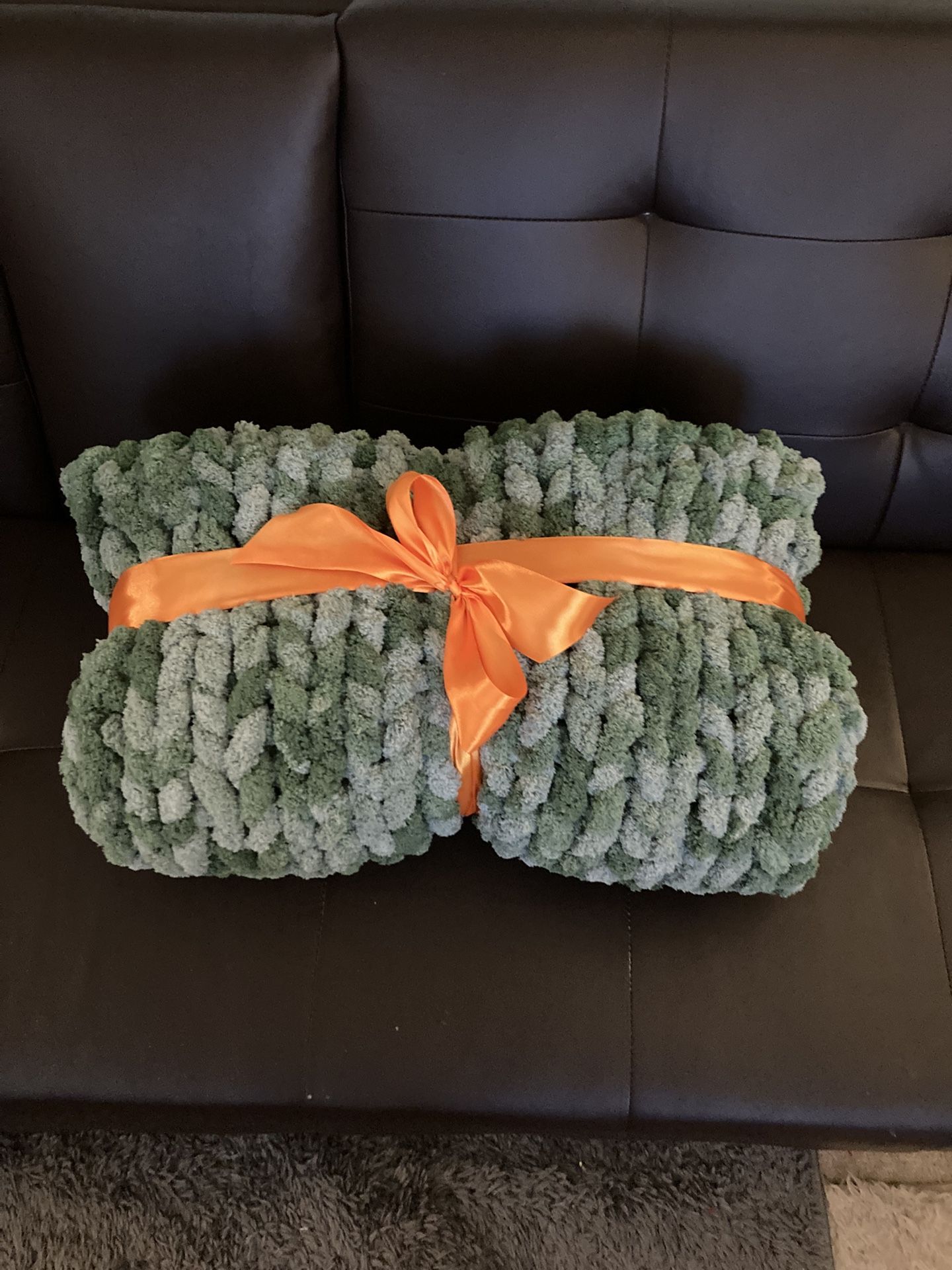 Handmade Sofa Throw. Very Soft!