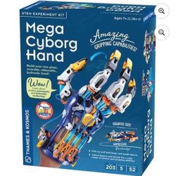 Thames & Kosmos Mega Cyborg Hand Science Kit, Children Ages 7+