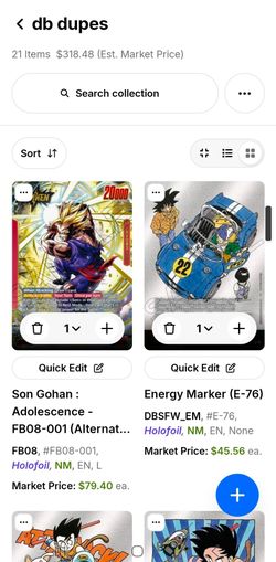 Dragonball lot