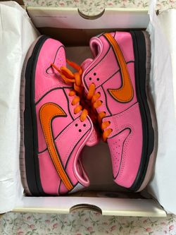Nike the Powerpuff Girls x Dunk Pro SB QS Low Buttercup Size 7.5W