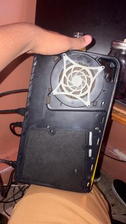 PS5 Console Back Panel with Fan Exposed