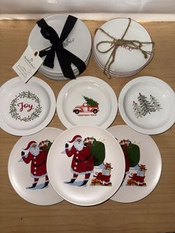 CHRISTMAS 🎄 APPETIZER  PLATES 🥗