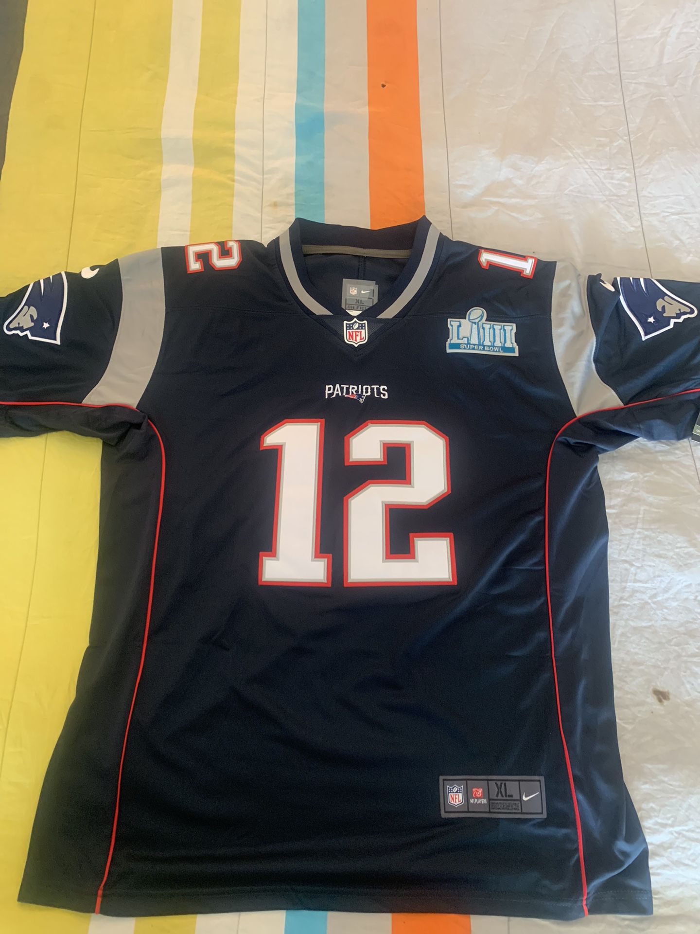 New England patriots Tom Brady Nike jersey Xl