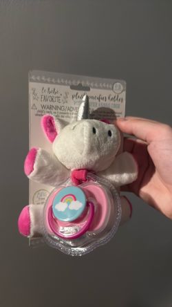 0-18 months pacifier with plush