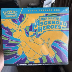 Pokémon TCG: Mega Evolution—Ascended Heroes Elite Trainer Box
