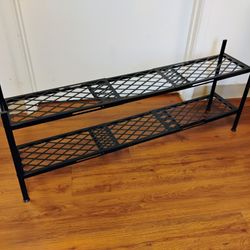 Adjustable Width Shoe Rack 