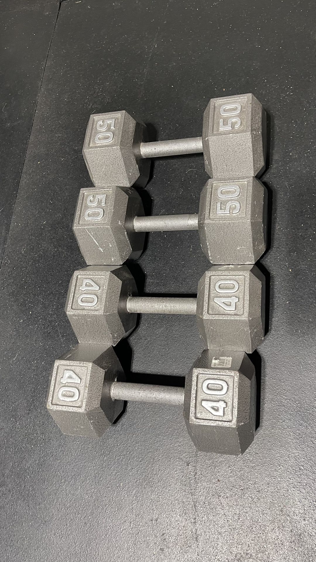 HEX DUMBBELLS 
