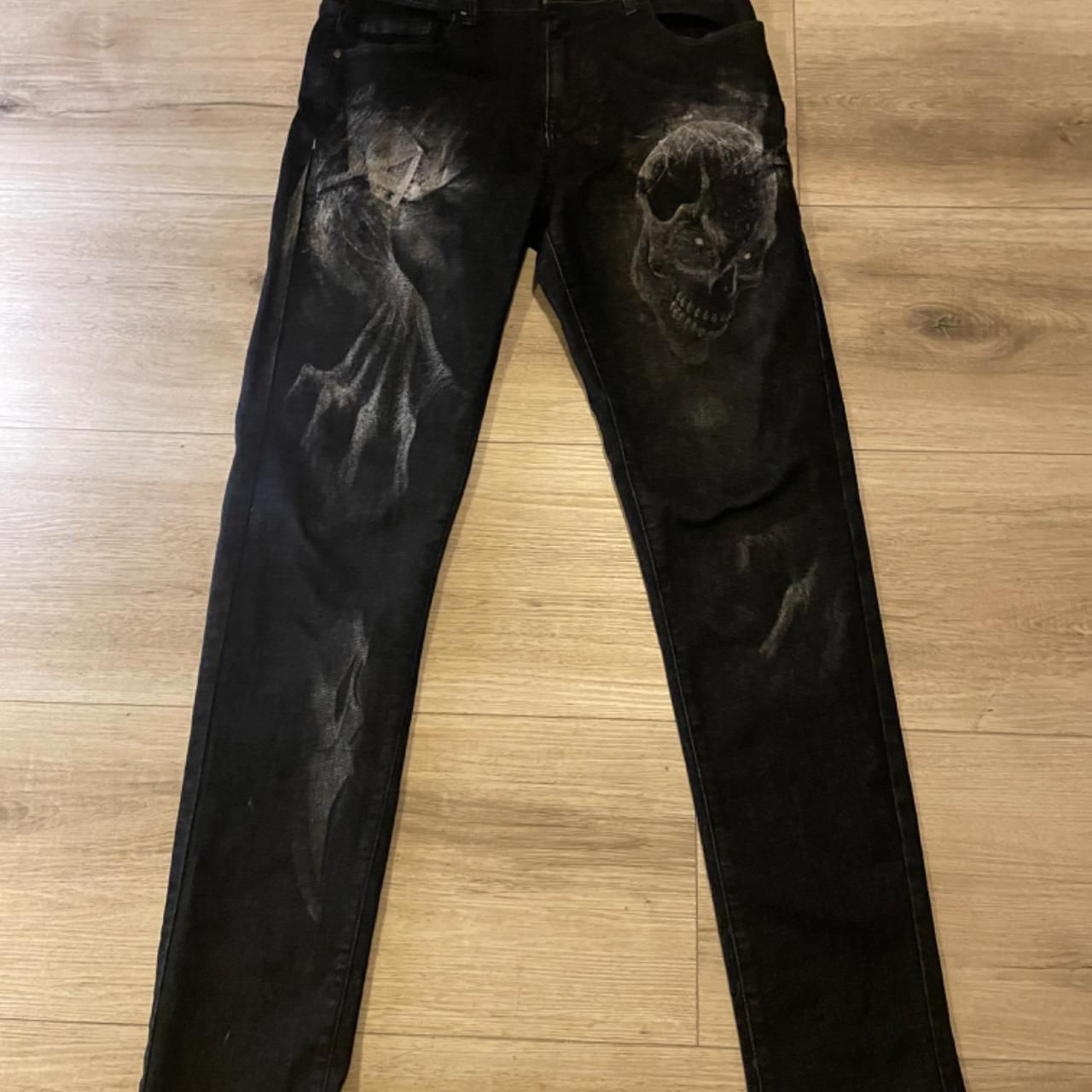 Black Y2K Jeans 