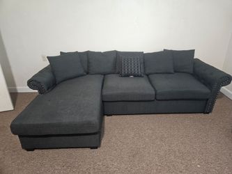 Dark Blue Couch