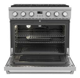 36 Inch Contemporary Professional Gas Range in Stainless Steel - Thor Kitchen