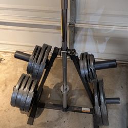 Complete Weight System 45lb, 35lb, 25lb And More 