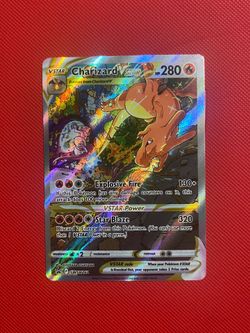 Charizard Vstar alternate Art Pokemon card TCG