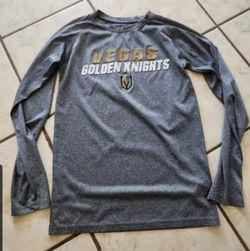 Vegas Golden Knights Long Sleeve Shirt Youth L 