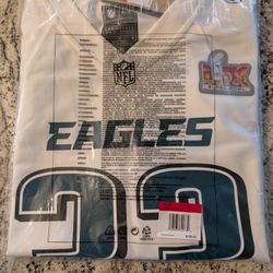 Cooper deJean Authentic Superbowl 59 Jersey Retail $150 Brand New