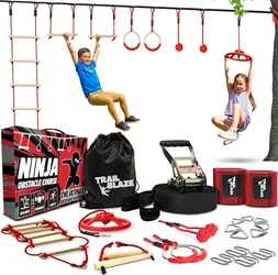 Kids Trailblaze Ninja Warrior Obstacle Course