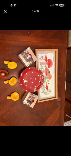 I have mushroom and pride stuff for sale.
