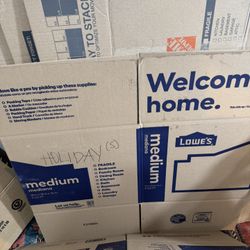 MOVING BOXES 27 COUNTS 