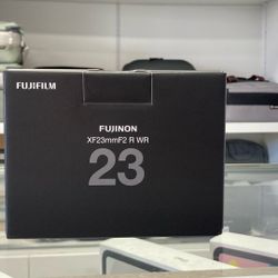 Fujifilm XF23mm F2 