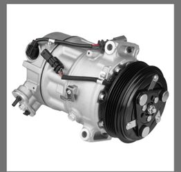 AC Air Condition Compressor with Clutch for 2012-2014 Chevy Equinox L4 2.4L, for GMC Terrain 2012 2013 2014 2015 L4 2.4L, (NOT for 3.0L or 3.6L Engine