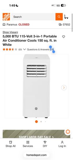VISSANI Portable A/C
